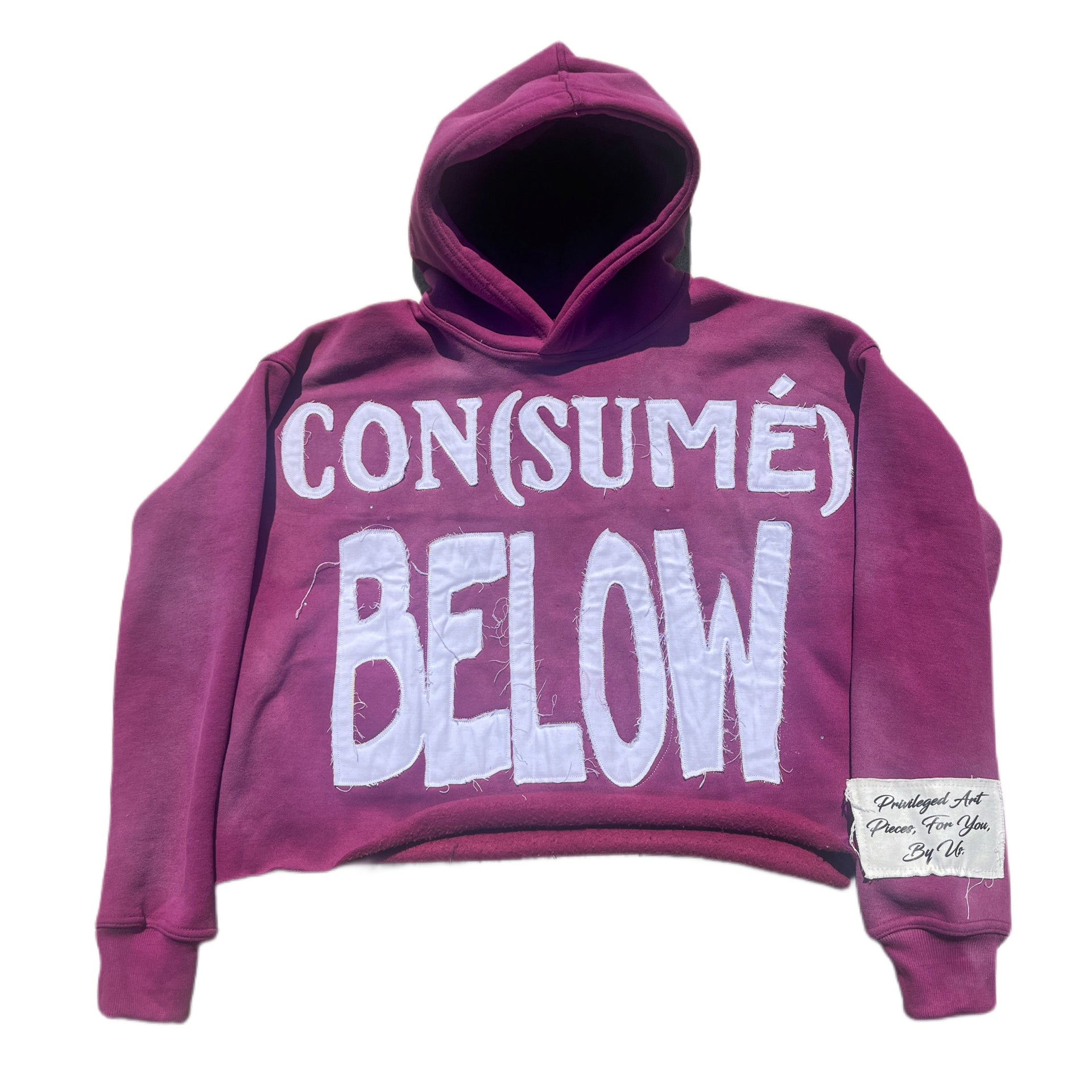 “Wok” Consumé Below Hoodie