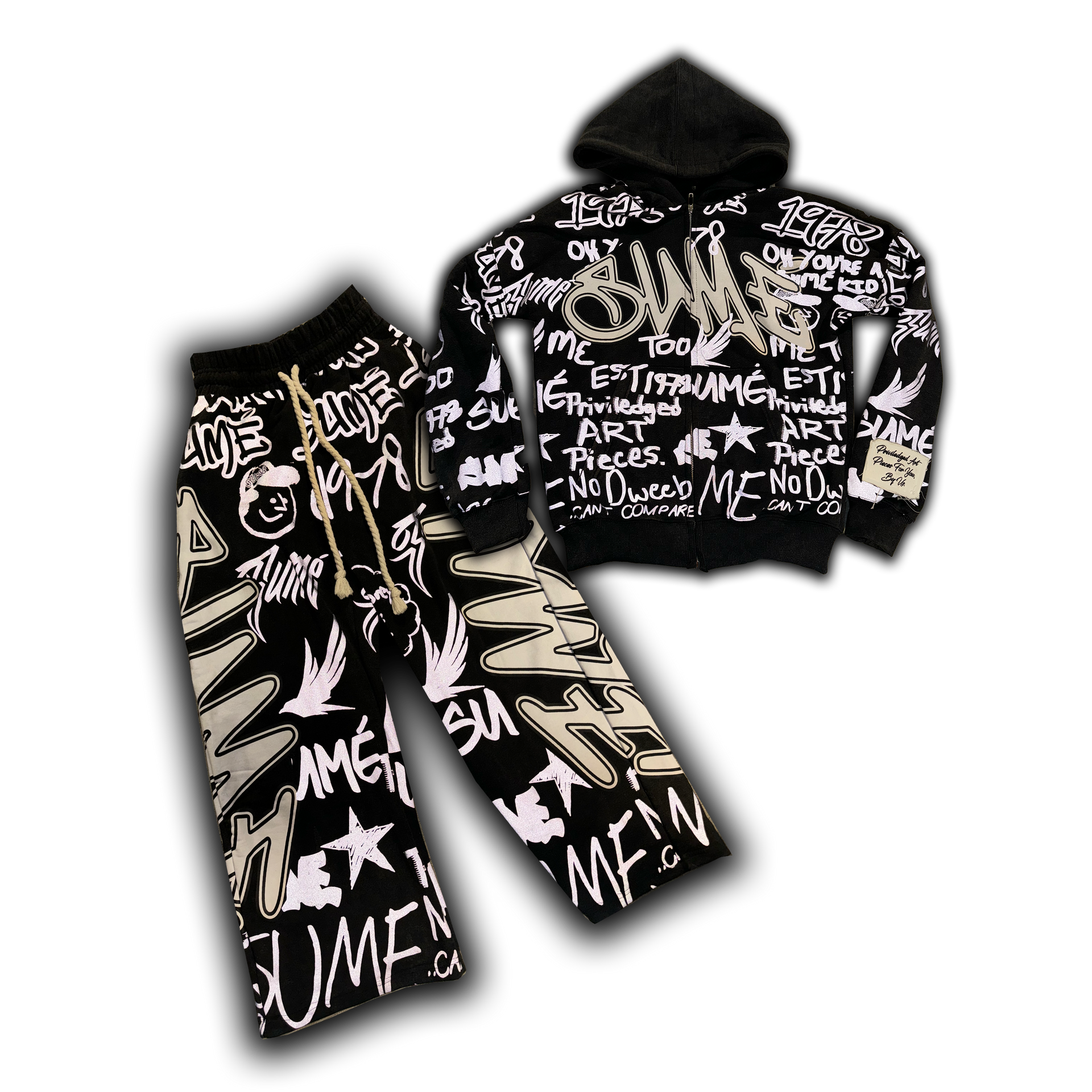 Sumé 3M Graffiti Sweatsuit