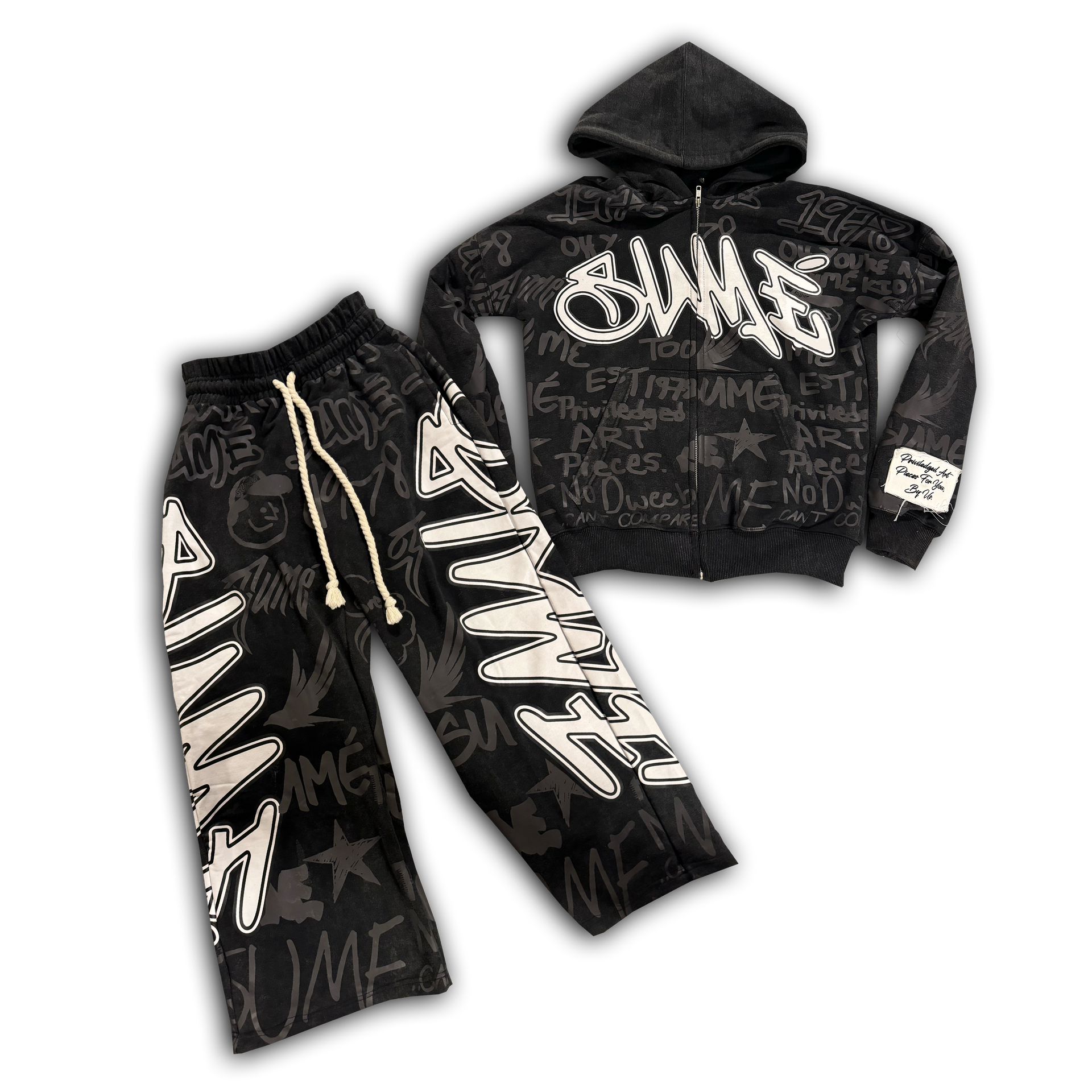 Sumé 3M Graffiti Sweatsuit